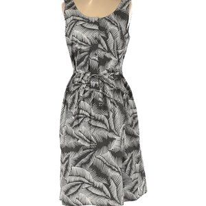 GAP TROPICAL PRINT SLEEVELESS DRESS